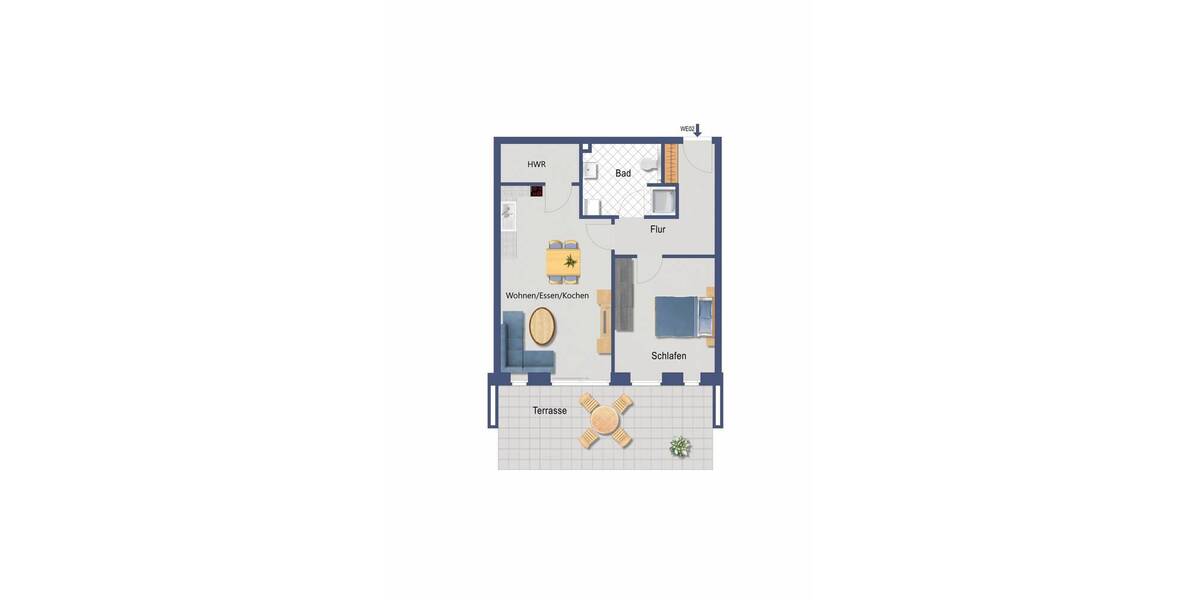 Etagenwohnung Papenburg - 2 Zimmer, 64 m&sup2;, 211.000&euro; | Angebot:26694719