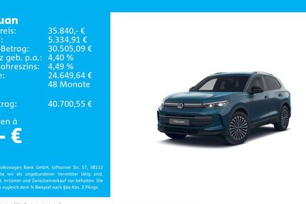 VW Tiguan 24.082 km 35.840 &euro; Melle 49324