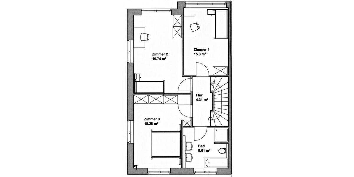 Doppelhaushälfte Telgte - 5 Zimmer, 169 m&sup2;, 1.980&euro; | Angebot:25174660