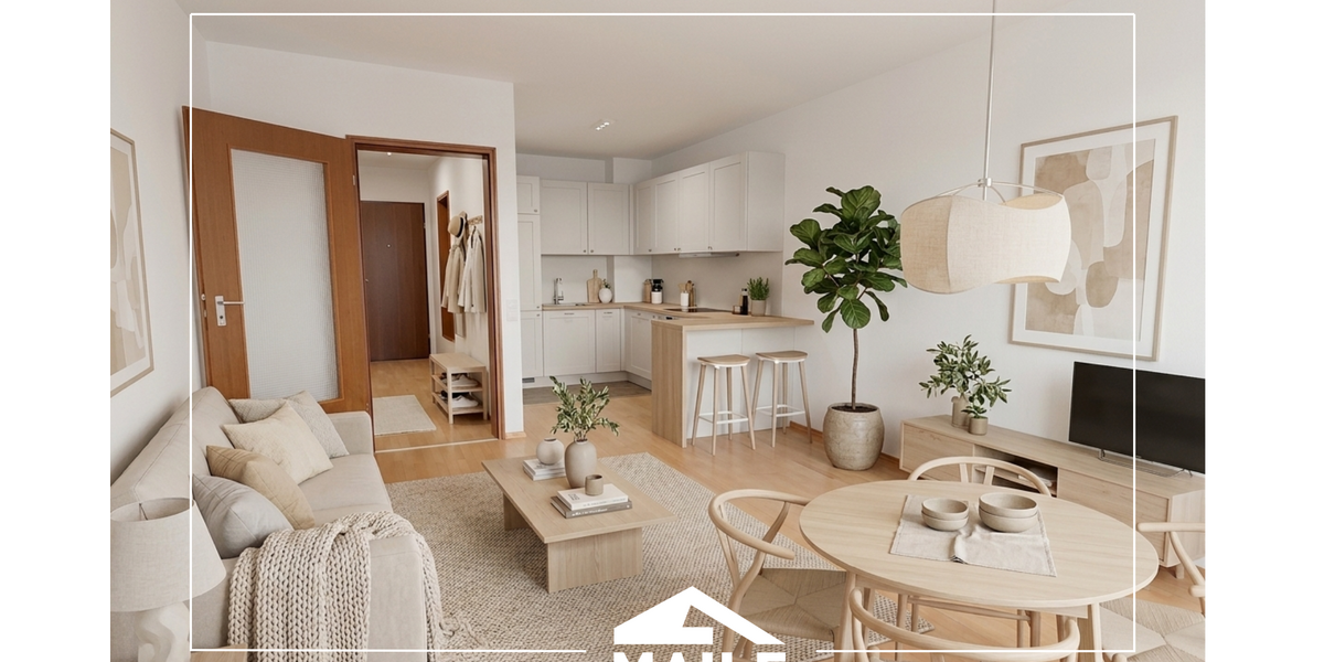 Etagenwohnung Leonberg - 2 Zimmer, 52 m&sup2;, 198.000&euro; | Angebot:26847422