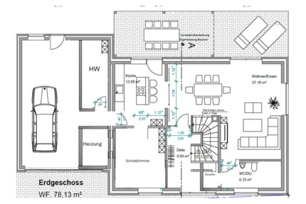 Charmante 2-Zimmer-Wohnung in Damme zu vermieten