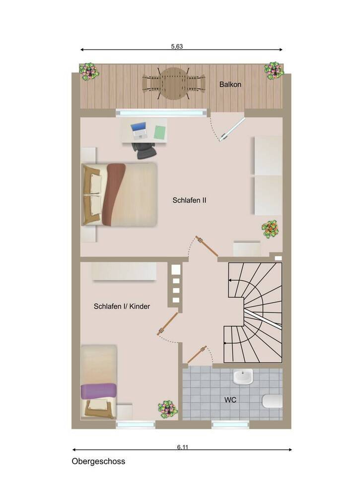 Familienfreundliches Reihenmittelhaus in Bad Oeynhausen - modern, hell und sofort bezugsbereit