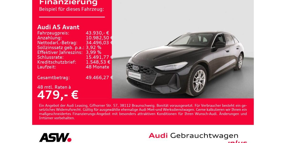 Audi A5 27.400 km 43.930 &euro; Heilbronn 74074