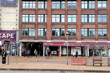 Büro im Ärztehaus am ZOB in 24937 Flensburg, Süderhofenden 12 8 zimmer