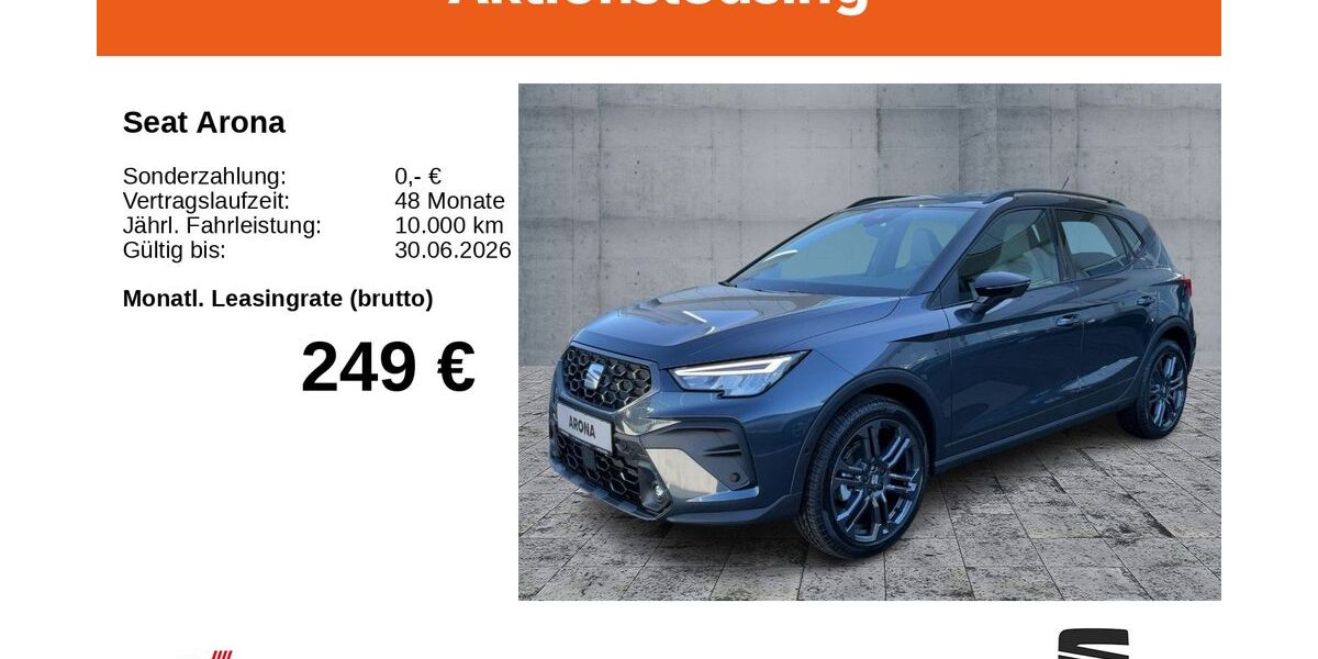Seat Arona 1.500 km 27.890 &euro; Bayreuth 95448