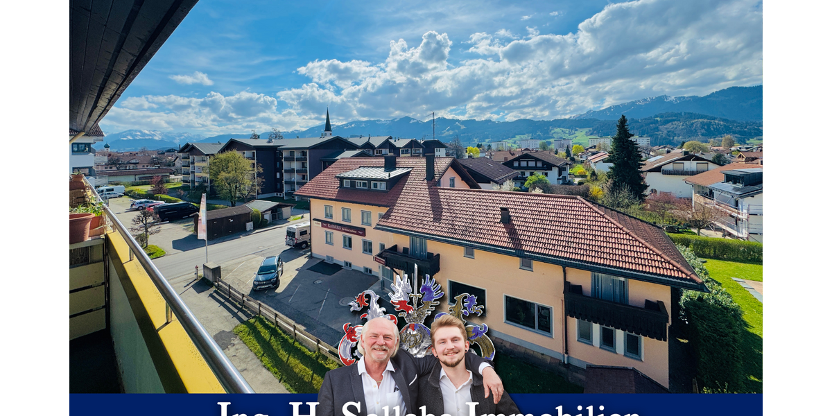 Etagenwohnung Sonthofen - 3 Zimmer, 71 m&sup2;, 219.000&euro; | Angebot:26817931