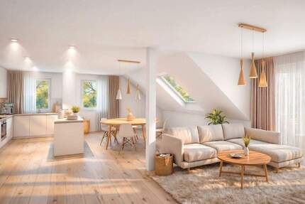 Investieren und profitieren - Eigentumswohnung im Dachgeschoss in Schwandorf - KfW 40 QNG-Standard 3 zimmer