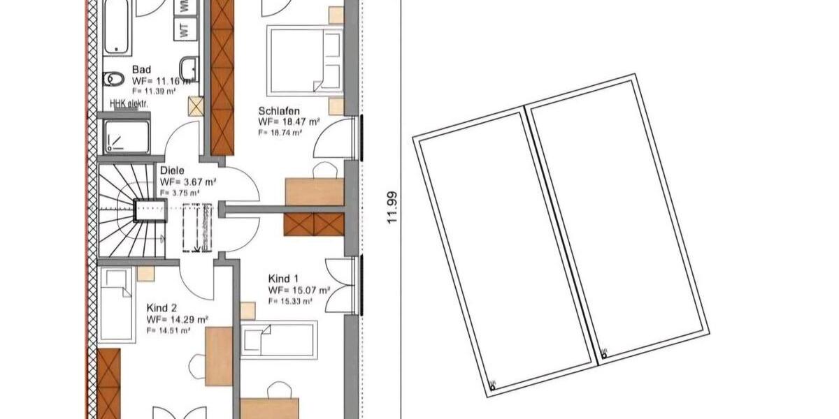 Doppelhaushälfte Kelheim - 5 Zimmer, 130 m&sup2;, 1.490&euro; | Angebot:26007666