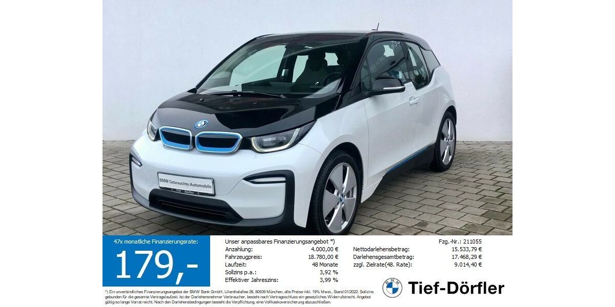 BMW i3 56.000 km 18.999 &euro; Marktsteft 97342