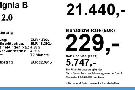 Opel Insignia 82.100 km 21.440 &euro; Nürnberg 90411