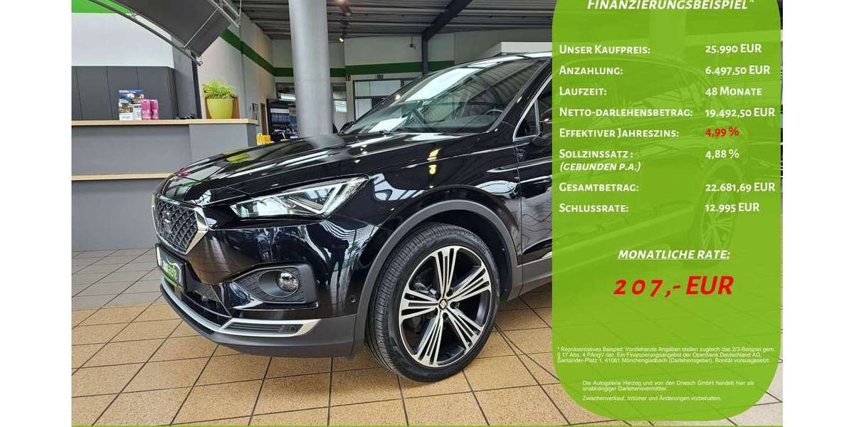Seat Tarraco 66.000 km 25.990 &euro; Geilenkirchen 52511