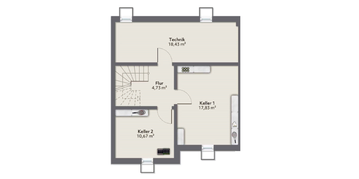 Modernes 4-Zimmer-Reihenmittehaus mit Garten & Garage – ab 01.05. 4 zimmer