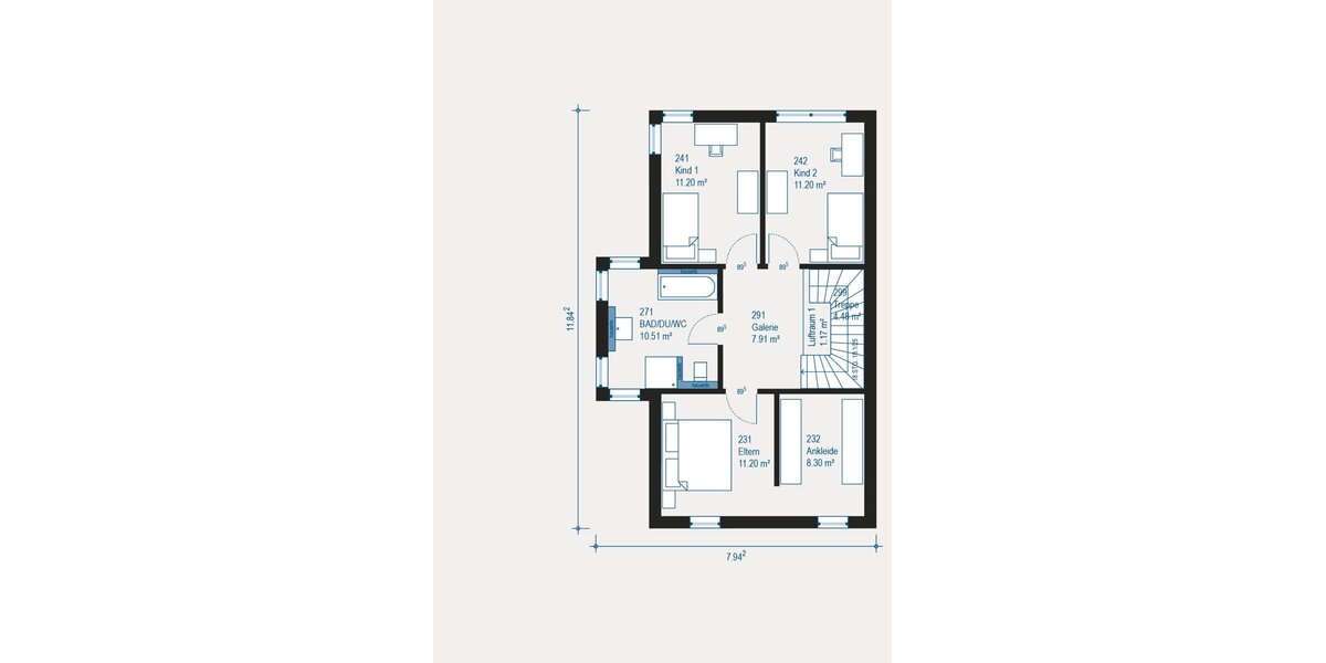 Raumwunder für Familien - Ihr individuell planbares Traumhaus - Doppelhaushälfte Friedrichshafen Baden Württemberg | Angebot:27333261