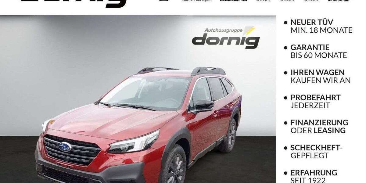 Subaru OUTBACK 7.990 km 42.940 &euro; Himmelkron 95502