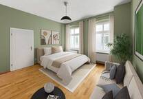 Kompakte Wohnung mit Blick in den Innenhof
