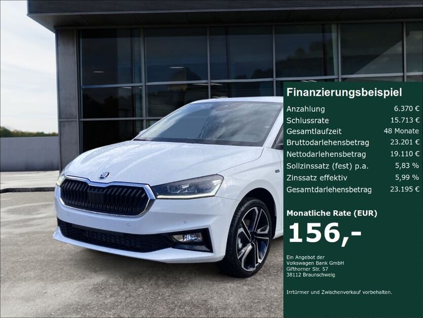 Skoda Fabia 1.166 km 25.480 € Langenhagen 30853