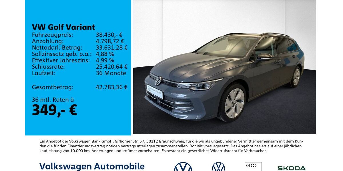 VW Golf 7.500 km 38.430 &euro; Leipzig 04178