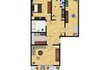 Etagenwohnung Prenzlau - 4 Zimmer, 76 m&sup2;, 535&euro; | Angebot:26284112