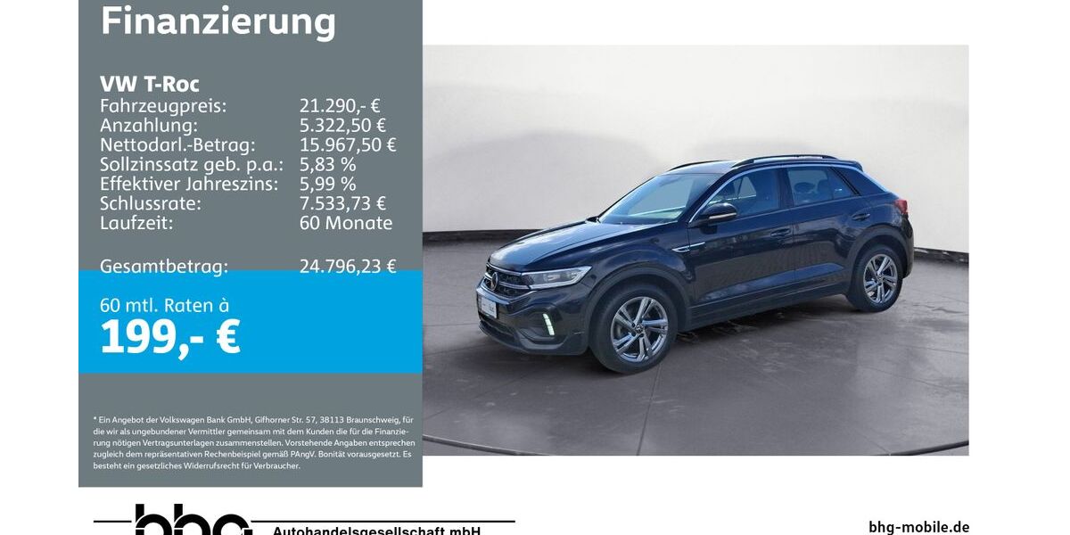 VW T-Roc 44.159 km 21.290 &euro; Freiburg 79115