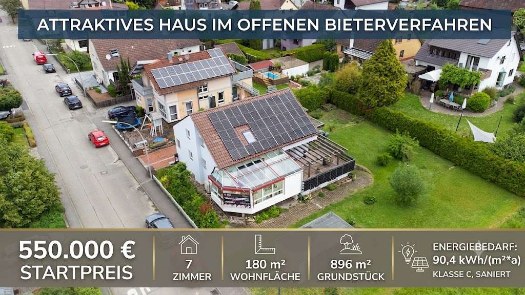 Einfamilienhaus Mühlacker - 7 Zimmer, 180 m&sup2;, 550.000&euro; | Angebot:27034441