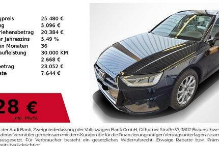 Audi A4 52.313 km 25.480 &euro; Nürnberg 90441