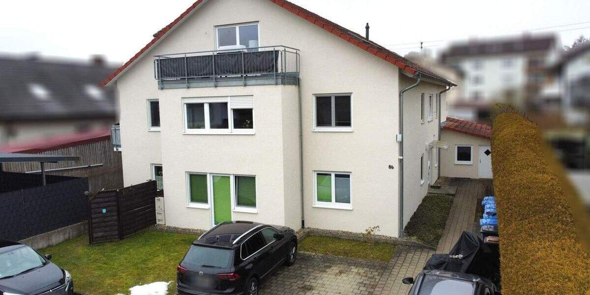 Etagenwohnung Sigmaringen - 3 Zimmer, 89 m&sup2;, 255.000&euro; | Angebot:25536213