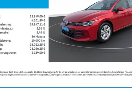 VW Golf 29.694 km 23.449 &euro; Leinefelde-Worbis/DE 37327