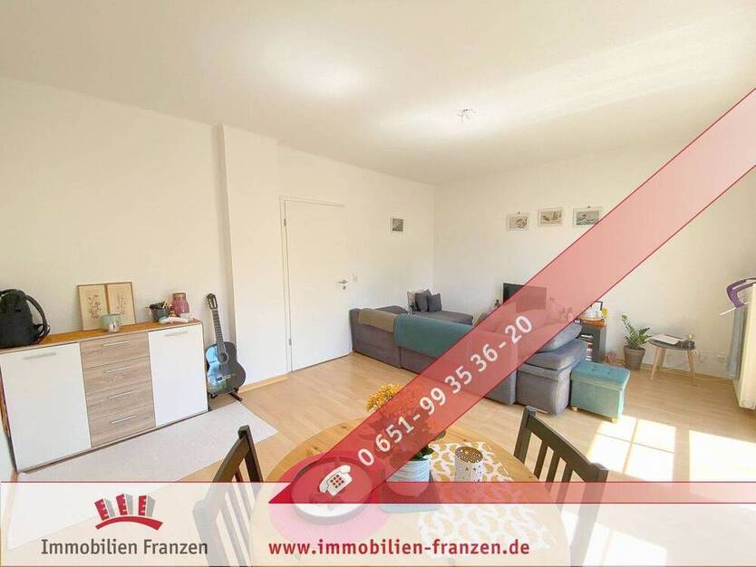 Trier-Nord: Traumhafte Eigentumswohnung in zentraler Lage: 3 Zimmer, Einbauküche, 2 Balkone & Garage!