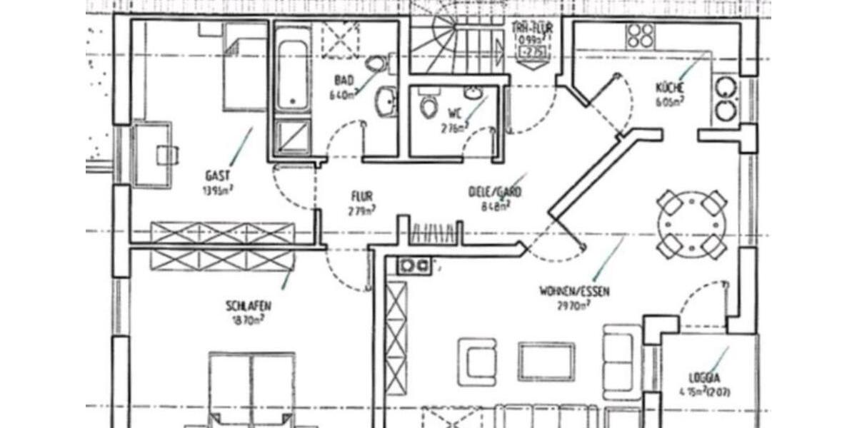 Maisonettenwohnung Albisheim (Pfrimm) - 3 Zimmer, 92 m&sup2;, 270.000&euro; | Angebot:26061803