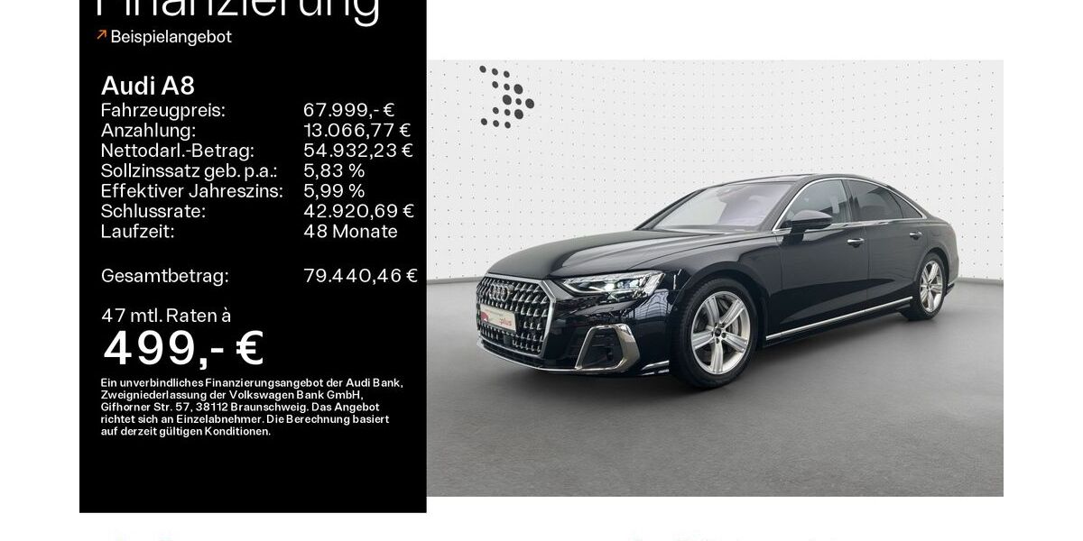 Audi A8 22.214 km 67.999 € Hofheim 65719