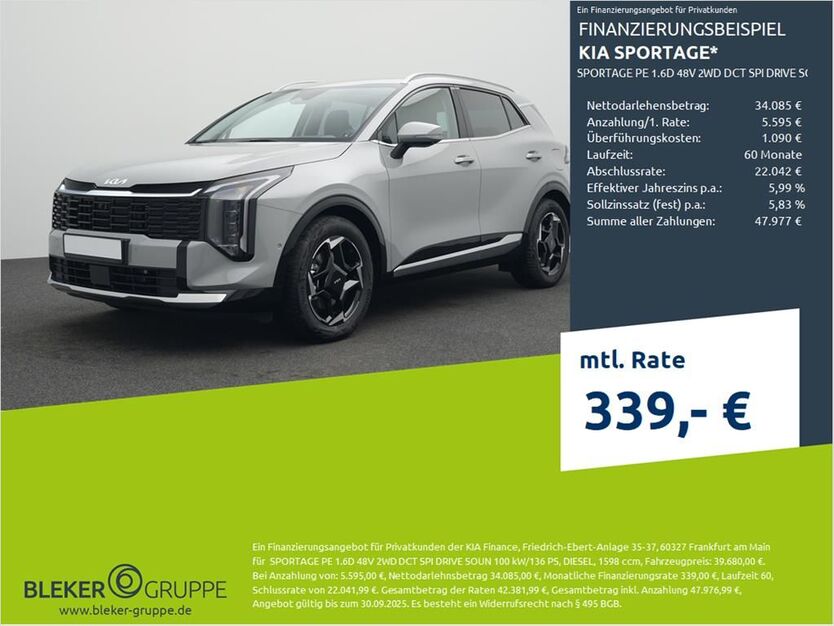 Kia Sportage 4.900 km 38.980 € Borken 46325
