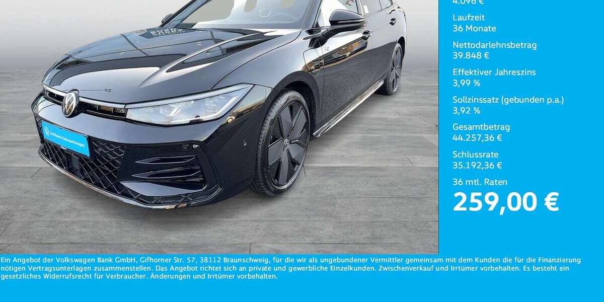 VW Passat Variant 4.000 km 43.644 &euro; Dortmund-Marten 44379