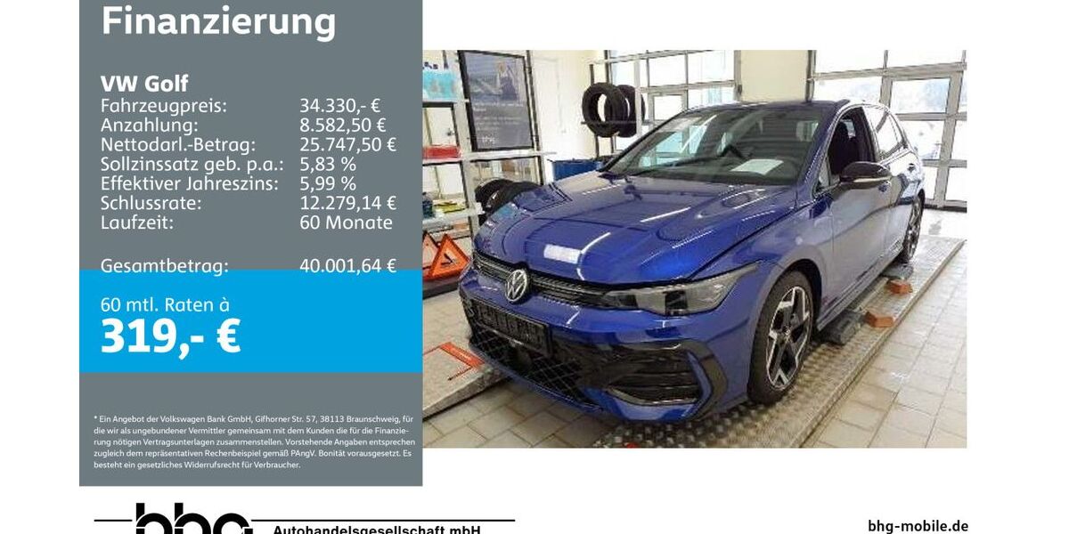 VW Golf 19.982 km 34.330 &euro; Rottweil 78628
