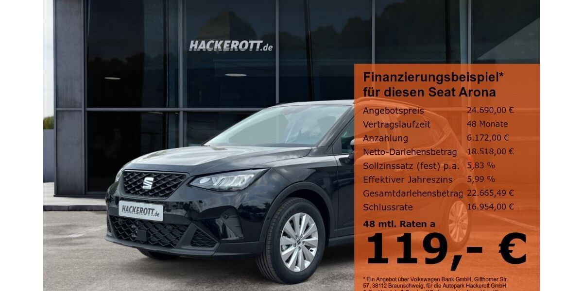 Seat Arona 1.100 km 23.960 € Laatzen 30880