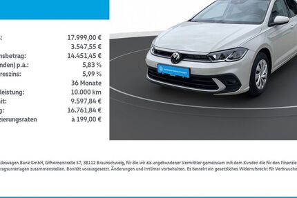VW Polo 36.100 km 17.999 &euro; Mühlhausen/Thüringen 99974
