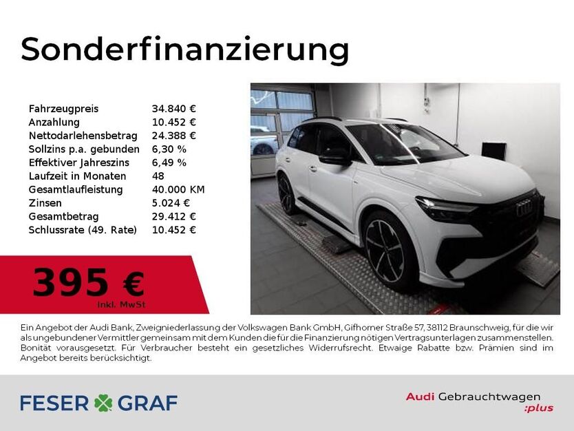 Audi Q4 e-tron 19.500 km 34.840 € Nürnberg 90411