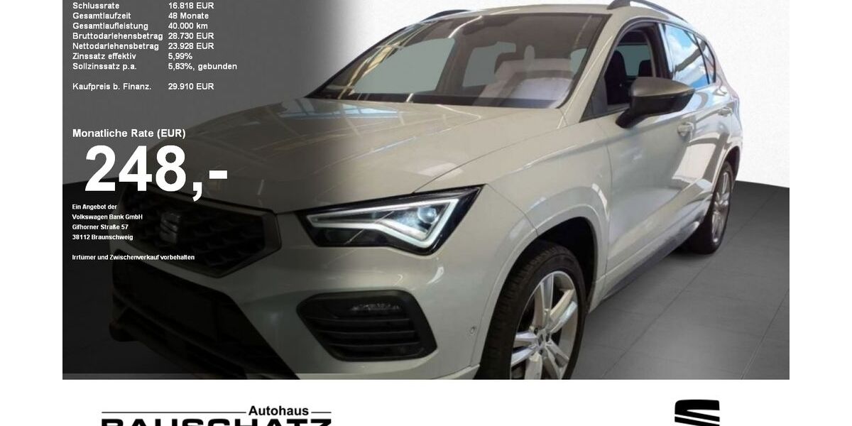Seat Ateca 38.553 km 29.910 &euro; Sigmaringen 72488