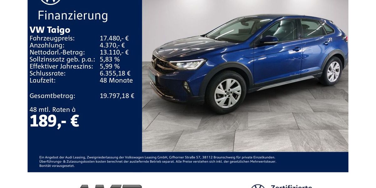 VW Taigo 19.190 km 17.280 &euro; Borna 04552