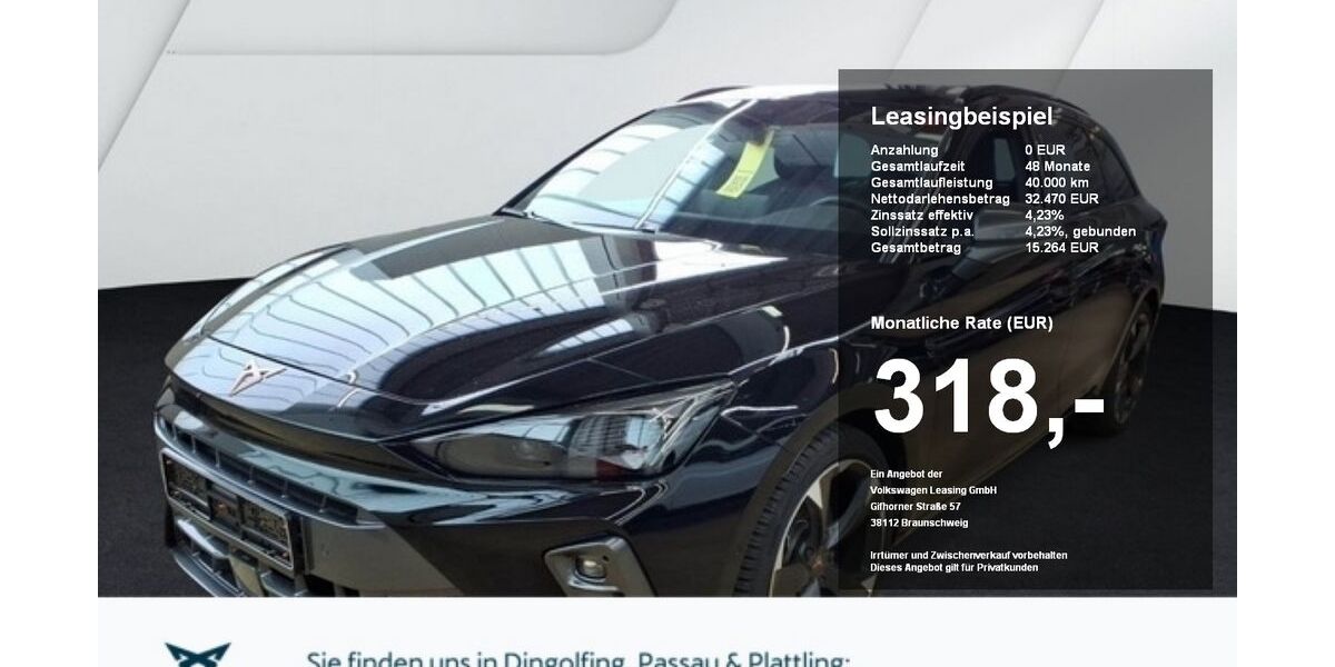 Cupra Leon 9.976 km 32.470 &euro; Dingolfing 84130