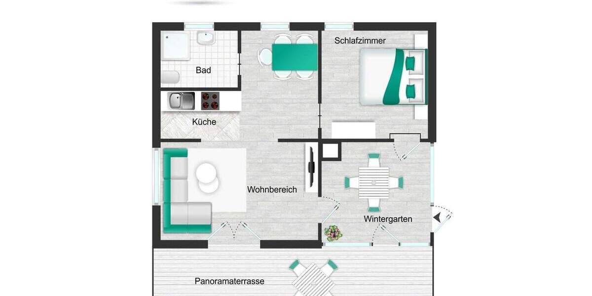 Charmantes Chalet in mitten der Natur 4 zimmer