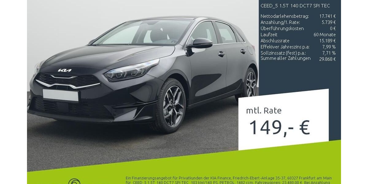 Kia ceed / Ceed 18.980 km 22.780 &euro; Borken 46325