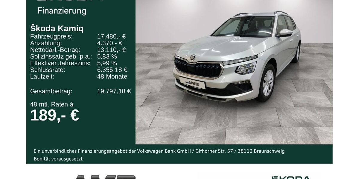 Skoda Kamiq 24.780 km 17.480 &euro; Borna 04552