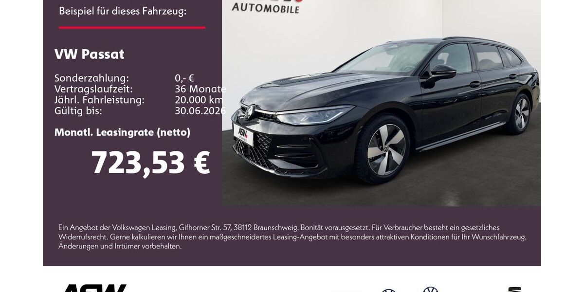 VW Passat 9.900 km 56.980 &euro; Sinsheim 74889