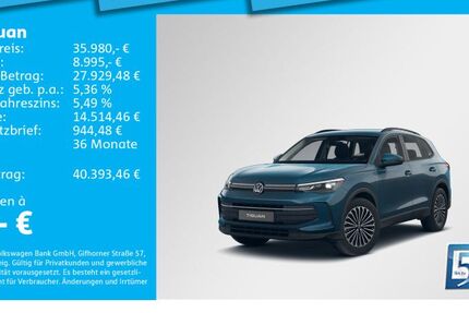 VW Tiguan 7.359 km 35.980 &euro; München 80687