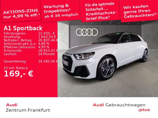 Audi A1 4.779 km 22.450 € Frankfurt am Main 60314