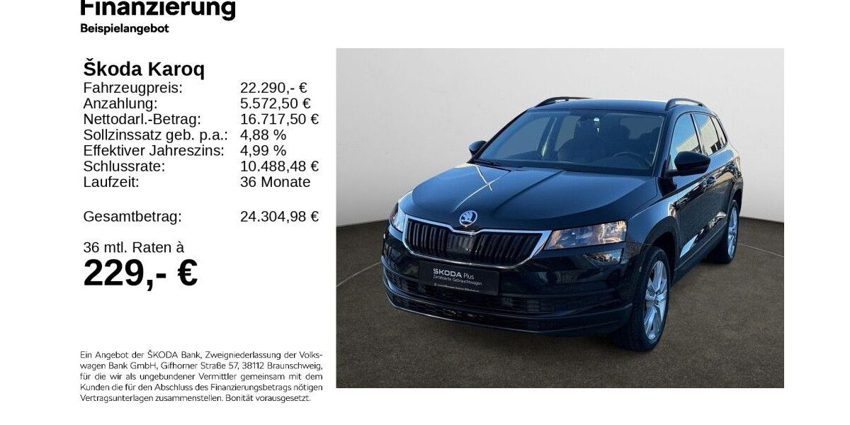 Skoda Karoq 97.869 km 21.990 &euro; Hildesheim 31137
