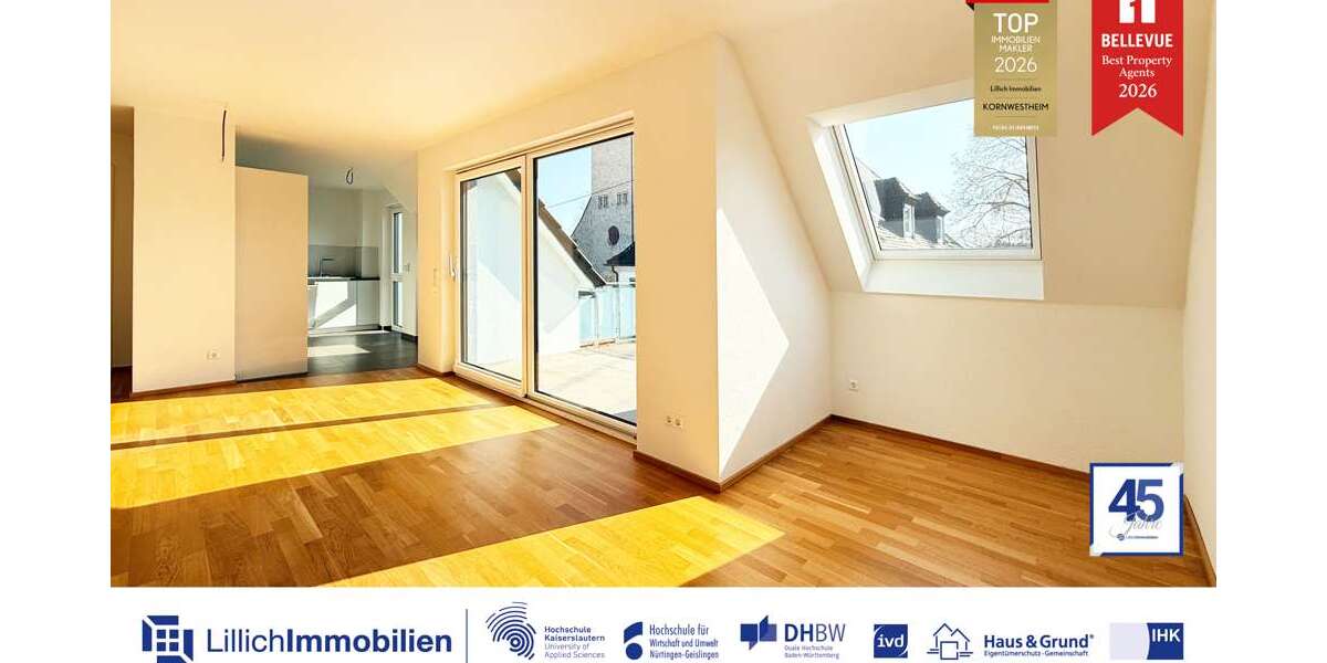 Etagenwohnung Kornwestheim - 3.5 Zimmer, 92 m&sup2;, 1.400&euro; | Angebot:26367270