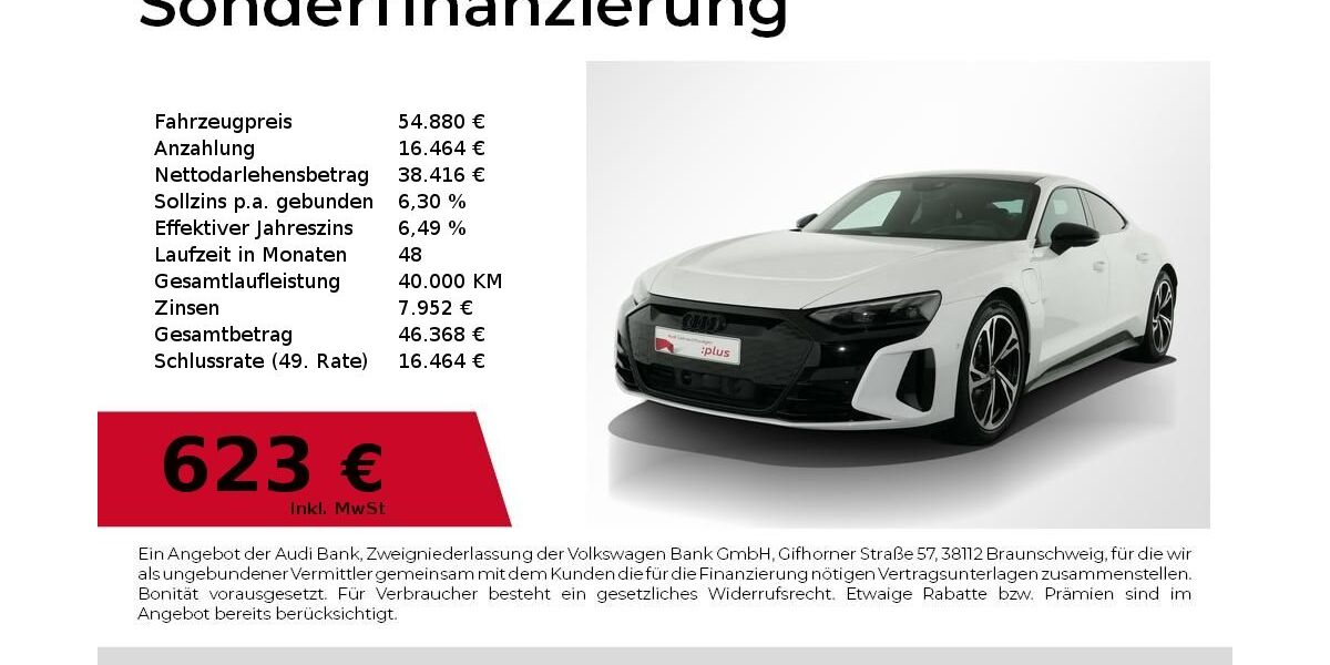 Audi e-tron GT 53.950 km 54.880 € Nürnberg 90411