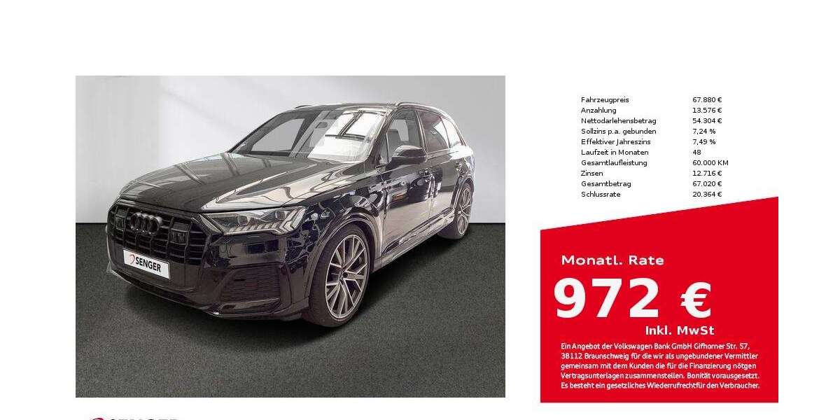 Audi Q7 64.722 km 67.880 &euro; Lingen 49809