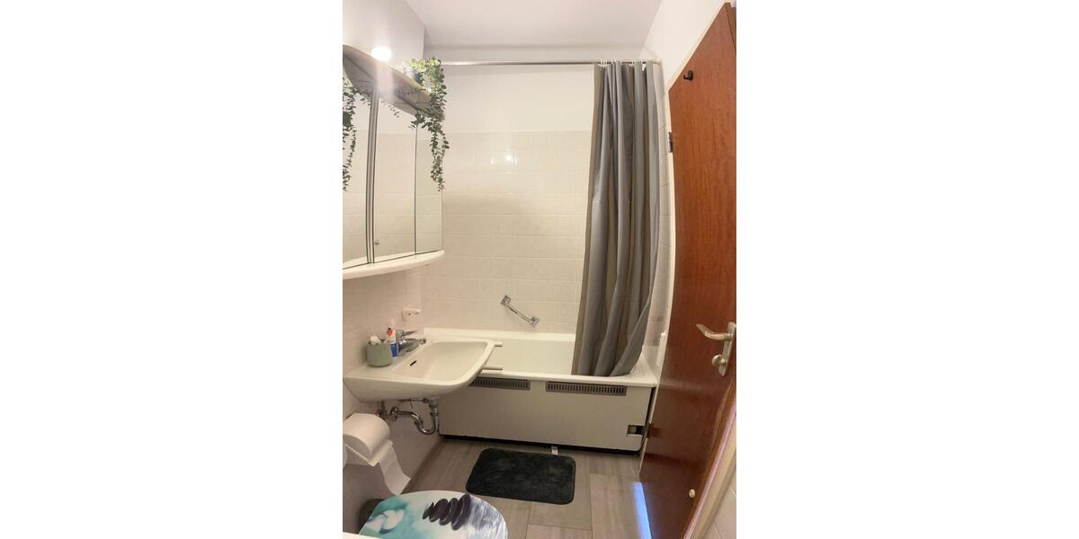 Möblierte 1-Zimmer-Wohnung mit großer Loggia in Frankfurt-Niederr 1 zimmer